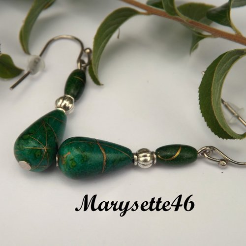 Boucles d'oreilles pendantes