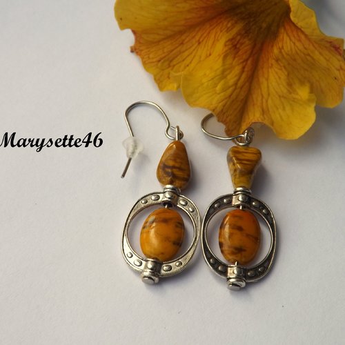 Boucles d'oreilles pendantes