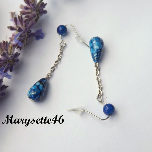 Boucles d'oreilles pendantes