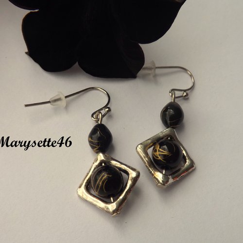 Boucles d'oreilles pendantes