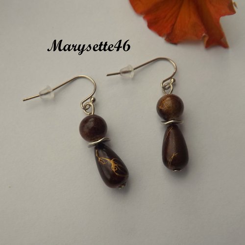 Boucles d'oreilles pendantes