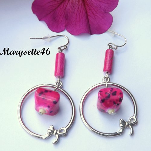 Boucles d'oreilles pendantes