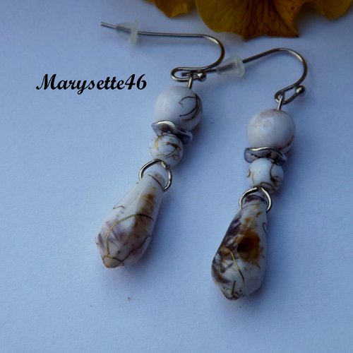 Boucles d'oreilles pendantes