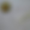  bouton recouvert de skai "granité beige" 28mm