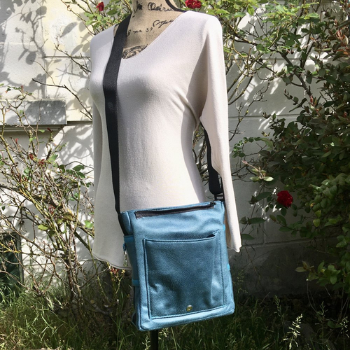 Sac maxi canard daim