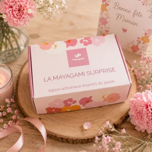 La mayagami surprise, box bijoux artisanaux inspirés du japon