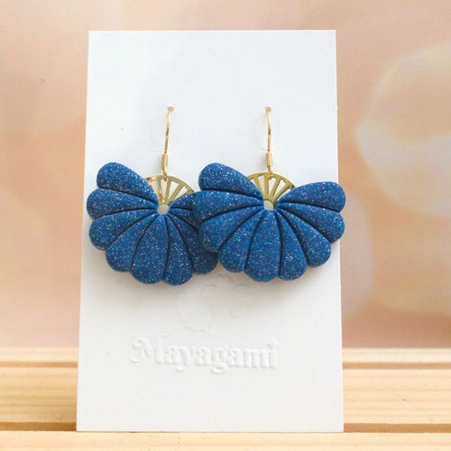 Boucles d’oreilles artisanales en pâte polymère – collection sensu