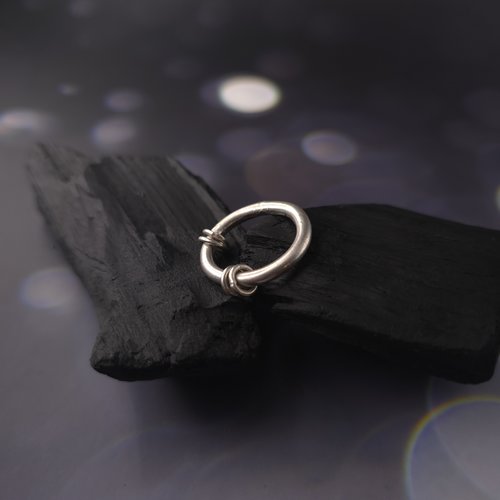 Bague aux anneaux (anti stress) en argent 925 waterproof 4 anneaux