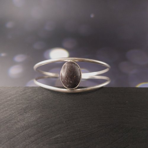 Bracelet rhyolite – pièce unique des hautes-alpes