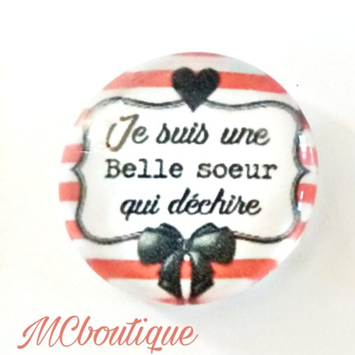 Verre Cabochon Soeur Un Grand Marche