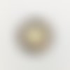 Cabochon étoile dorée verre 30mm 25mm 20mm 16mm 14mm 12mm