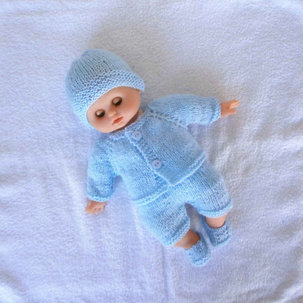 Bébé Corolle 30 cm : Petites layettes - manou tricote et coud pour