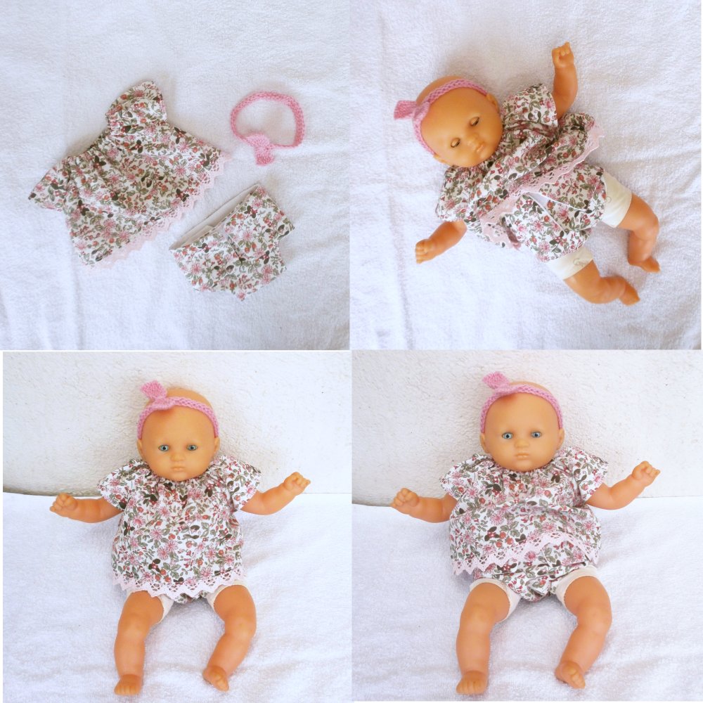 Vêtements de poupée corolle 30 cm fait main habits poupée poupée