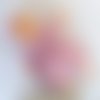 Habits poupon corolle 36 cm -  robe rose fleurie
