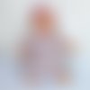 Habits poupon corolle 36 cm -  robe fleurie tons roses