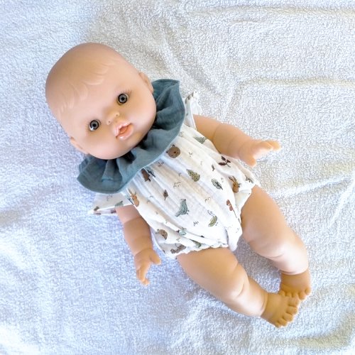 Vêtements minikane 34 cm - barboteuse animaux