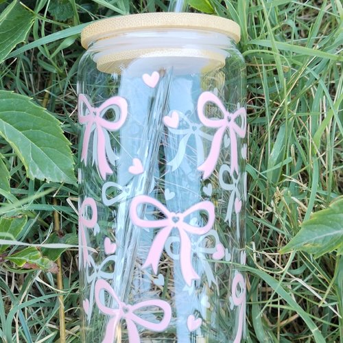 Verre à paille personnalisé