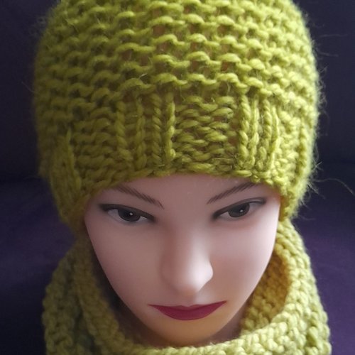 Bonnet et snood