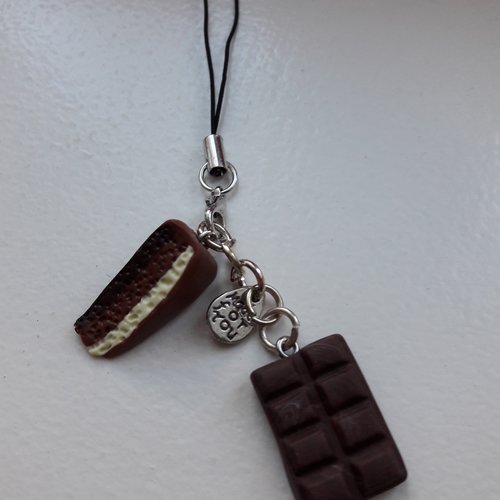 Bijoux de sacs chocolat