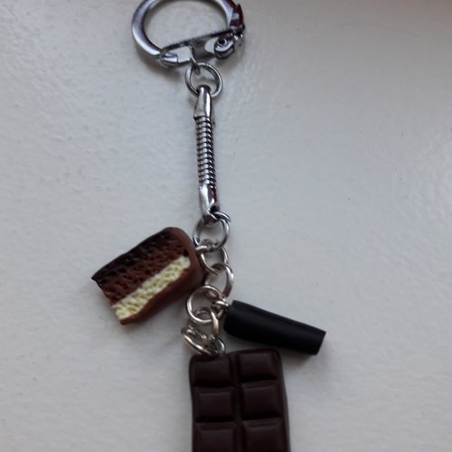 Porte clés chocolat