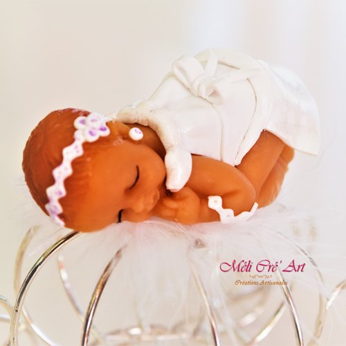 Contenant A Dragees Boite A Dragees Bapteme Communion Cadeau Parrain Et Marraine Bebe Fimo Un Grand Marche