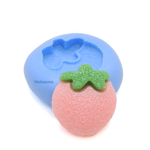 Moule en silicone fraise - 1,7 cm
