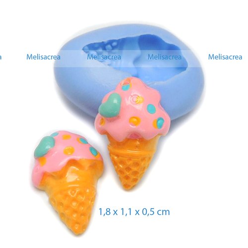 Moule en silicone glace - 1,8 cm