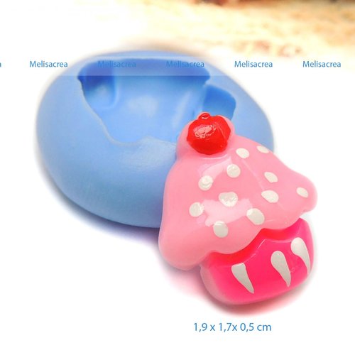 Moule en silicone cupcake 1,9 cm