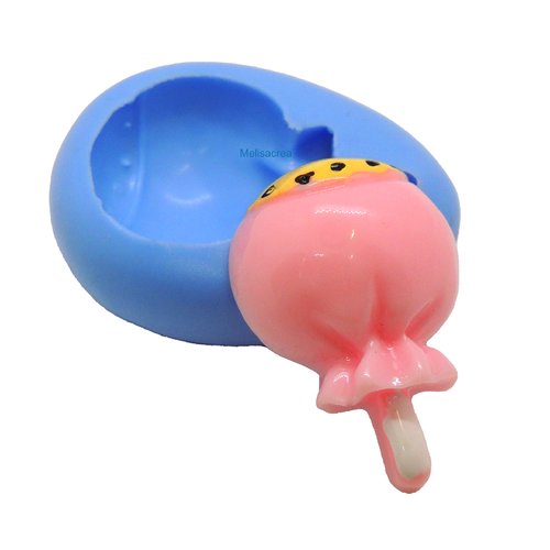 Moule en silicone bonbon sucette - 2,9 cm