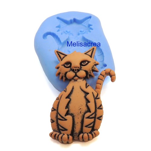Moule en silicone chat 3.2 cm