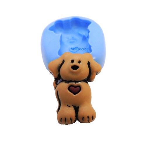 Moule en silicone chien 2,4 cm