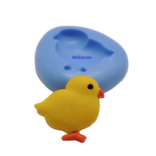 Mini moule en silicone poussin - 1,5cm
