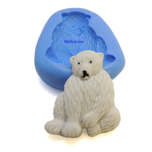 Moule en silicone ours - 2.8 cm