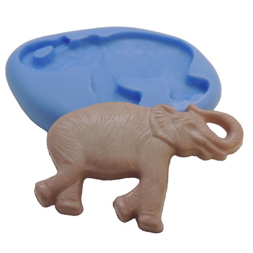 Moule en silicone éléphant - 3,7 cm