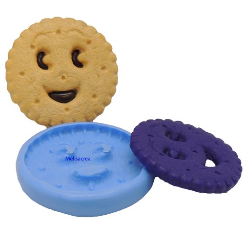 Moule en silicone biscuit choco bn - face n°3 - 3,9 cm