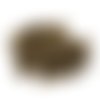 Lot 200/220 coupelles, calottes, en bronze antique - 8mm