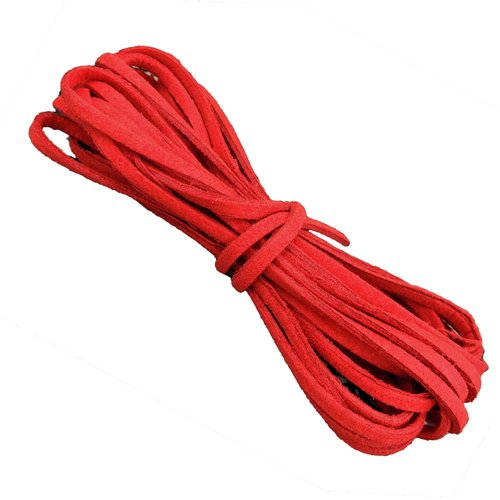 Lot de 3 mètres de cordon suédine, velours