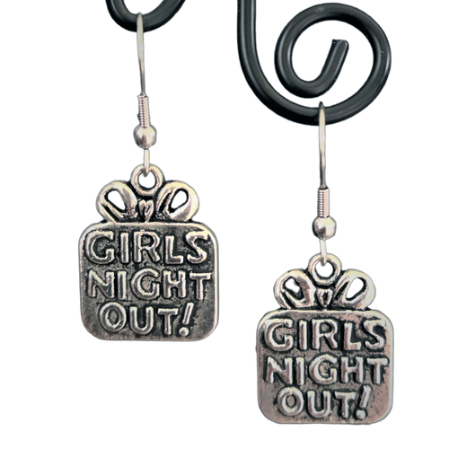 Boucles d'oreilles cadeau "girls night out!"