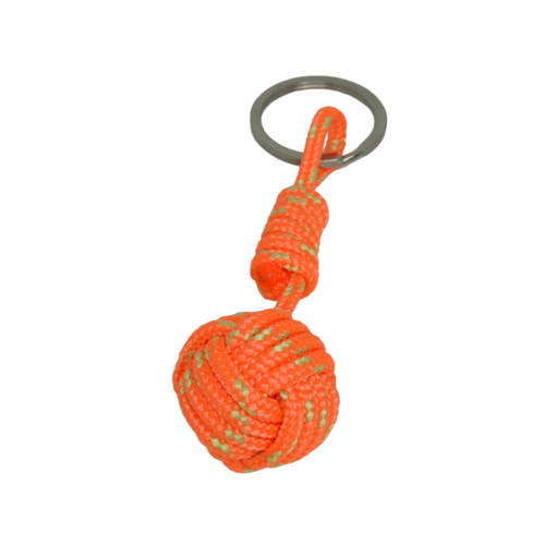 Porte-clés pomme de touline orange