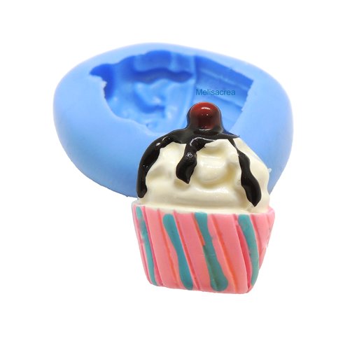 Moule en silicone cupcake - 1,7 cm