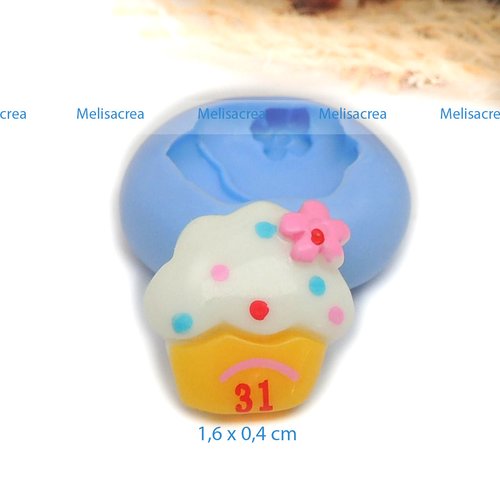 Moule en silicone cupcake - 1,6 cm