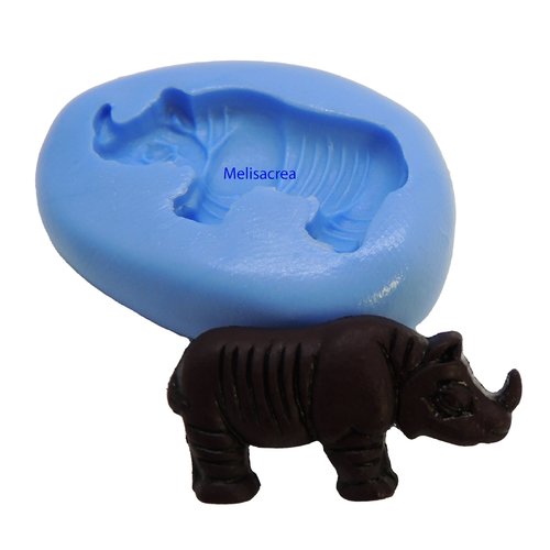 Moule en silicone rhinocéros - 2,5 cm