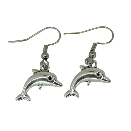 Boucles d'oreilles dauphin