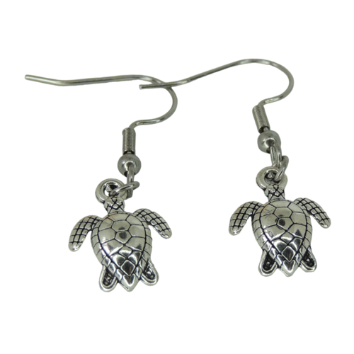 Boucles d'oreilles tortue