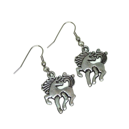 Boucles d'oreilles cheval