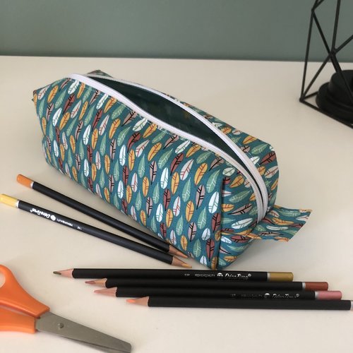 Trousse d'école - fait-main - trousse à crayon