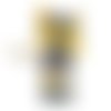 Doudou peluche plat renard, tissu coton minky polaire, gris jaune blanc, hauteur 30 cm, doudou personnalisable avec un prénom brodé