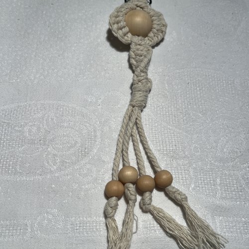 Porte  clé en macramé