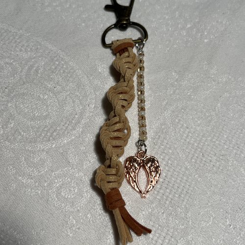 Porte clé aile d’ange
