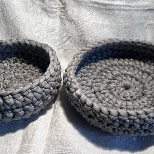 Vide poche en crochet